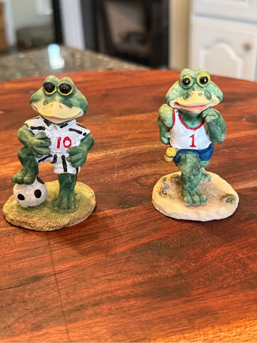 Vintage "Sports Sprogz" Frogs Frog anthropomorphic collection by Doug Harris